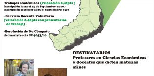 Primera Jornada Provincial para Profesores en Ciencias Económicas Primera Jornada Provincial para Profesores en Ciencias Económicas