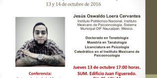 Se viene el Encuentro sobre Antropo-Semiótica de la Muerte y el Morir 2016 Se viene el Encuentro sobre Antropo-Semiótica de la Muerte y el Morir 2016