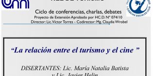“La relación entre el turismo y el cine” en el ciclo de conferencias de Ñeé de Turismo “La relación entre el turismo y el cine” en el ciclo de conferencias de Ñeé de Turismo