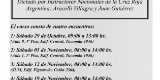 Curso de Primeros Auxilios Básico gratuito en la FHyCS-UNaM Curso de Primeros Auxilios Básico gratuito en la FHyCS-UNaM