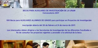 Becas de investigación para alumnos de la UNaM Becas de investigación para alumnos de la UNaM
