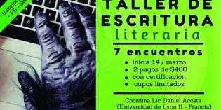 Taller de escritura literaria en la FHyCS-UNaM