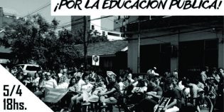 Clase abierta en defensa de la educación pública Clase abierta en defensa de la educación pública