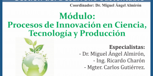 Nuevo seminario y módulo de Gestión del Desarrollo Sustentable en la FHyCS Nuevo seminario y módulo de Gestión del Desarrollo Sustentable en la FHyCS
