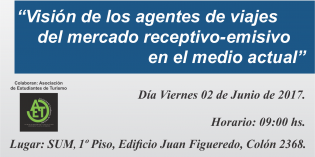 Charla sobre la visión de los agentes de viajes de turismo Charla sobre la visión de los agentes de viajes de turismo