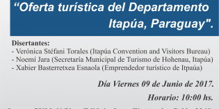 Charla sobre Oferta Turística en la FHyCS Charla sobre Oferta Turística en la FHyCS