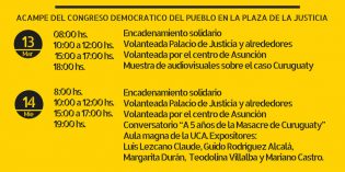 Justicia, tierras y libertad a 5 años de la Masacre de Curuguaty Justicia, tierras y libertad a 5 años de la Masacre de Curuguaty