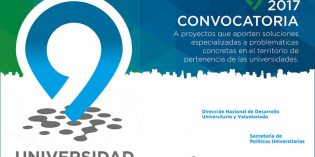 Abrió la Convocatoria «Universidad y Desarrollo local» 2017