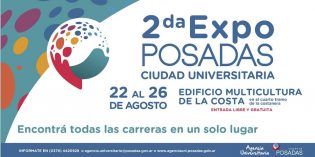 Del 22 al 26 de agosto se realizará la Expo Posadas Ciudad Universitaria