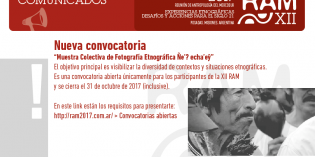 Muestra Colectiva de Fotografía Etnográfica en la RAM Muestra Colectiva de Fotografía Etnográfica en la RAM
