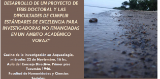 Se realizará una nueva charla del ciclo conversatorio de investigadores de la FHyCS Se realizará una nueva charla del ciclo conversatorio de investigadores de la FHyCS