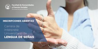 En 2018 comienza el dictado de la carrera de Lengua de Señas en la FHyCS En 2018 comienza el dictado de la carrera de Lengua de Señas en la FHyCS