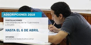 Llaman a adscripciones para la carrera de Turismo Llaman a adscripciones para la carrera de Turismo