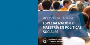Maestría y Especialización en Políticas Sociales abren sus inscripciones