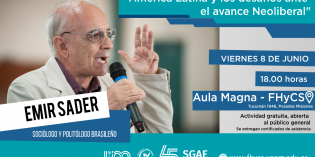 El sociólogo brasileño Emir Sader ofrecerá una conferencia en la UNaM El sociólogo brasileño Emir Sader ofrecerá una conferencia en la UNaM