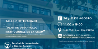 Invitan a participar de los Talleres de Trabajo del Plan de Desarrollo Institucional 2018-2026 de la UNaM Invitan a participar de los Talleres de Trabajo del Plan de Desarrollo Institucional 2018-2026 de la UNaM