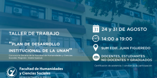 Invitan a participar de los Talleres de Trabajo del Plan de Desarrollo Institucional 2018-2026 de la UNaM