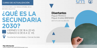 Curso de Actualización: ¿qué es la secundaria 2030? Aproximaciones a una mirada integral de la reforma educativa Curso de Actualización: ¿qué es la secundaria 2030? Aproximaciones a una mirada integral de la reforma educativa