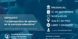 Seminario: “La perspectiva de género en la currícula educativa”