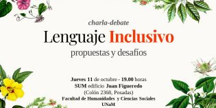 Debatirán en la FHyCS sobre lenguaje inclusivo Debatirán en la FHyCS sobre lenguaje inclusivo