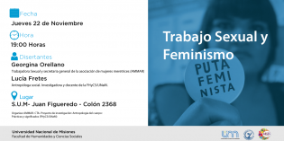 Charla-Debate: “Trabajo Sexual y Feminismo”