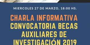 Se realizará una charla informativa sobre becas de investigación para alumnos de la UNaM Se realizará una charla informativa sobre becas de investigación para alumnos de la UNaM