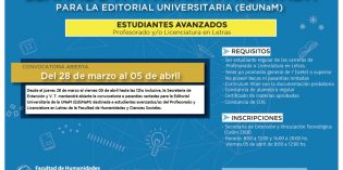 Llamado a pasantía rentada para estudiantes de Letras Llamado a pasantía rentada para estudiantes de Letras