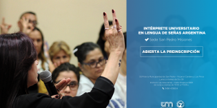 Se dictará la carrera de Intérprete Universitario en Lengua de Señas Argentina – Español en San Pedro Se dictará la carrera de Intérprete Universitario en Lengua de Señas Argentina – Español en San Pedro