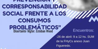 Curso taller “Información, prevención y corresponsabilidad social frente a los consumos problemáticos” Curso taller “Información, prevención y corresponsabilidad social frente a los consumos problemáticos”
