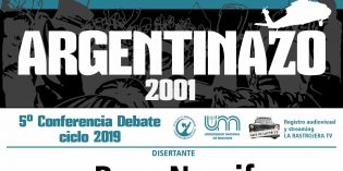 Charla sobre el Argentinazo del 2001 en la FHyCS Charla sobre el Argentinazo del 2001 en la FHyCS