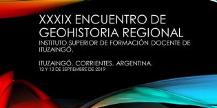 Se extiende la presentación de resúmenes para el Encuentro de Geohistoria Regional 2019 Se extiende la presentación de resúmenes para el Encuentro de Geohistoria Regional 2019