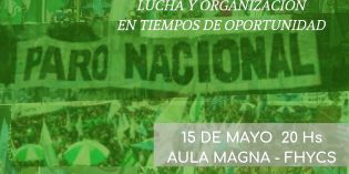 Charla “Clase Trabajadora: lucha y organizacion en tiempos de oportunidad” Charla “Clase Trabajadora: lucha y organizacion en tiempos de oportunidad”