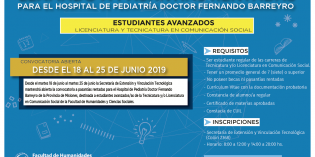 Llamado pasantía rentada para estudiantes de Comunicación Social Llamado pasantía rentada para estudiantes de Comunicación Social