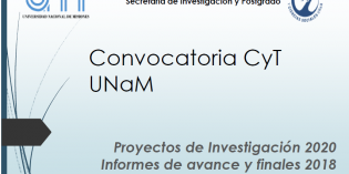 Resumen de la Charla sobre la actual Convocatoria CyT de la UNaM Resumen de la Charla sobre la actual Convocatoria CyT de la UNaM