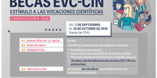 Se abre la convocatoria a Becas CIN de Investigación para alumnos de grado Se abre la convocatoria a Becas CIN de Investigación para alumnos de grado