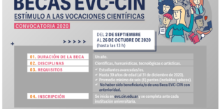 Se abre la convocatoria a Becas CIN de Investigación para alumnos de grado