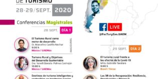El 27 de septiembre se celebra el DÍA MUNDIAL DEL TURISMO 2020 bajo el lema: “EL TURISMO Y EL DESARROLLO RURAL” El 27 de septiembre se celebra el DÍA MUNDIAL DEL TURISMO 2020 bajo el lema: “EL TURISMO Y EL DESARROLLO RURAL”