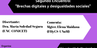 Invitan a la charla: “Brechas digitales y desigualdades sociales” Invitan a la charla: “Brechas digitales y desigualdades sociales”