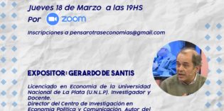 Continúa el ciclo de charlas sobre economía crítica Continúa el ciclo de charlas sobre economía crítica