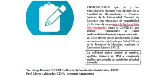 Comunicado sobre vacunación a personas con factores de riesgo Comunicado sobre vacunación a personas con factores de riesgo