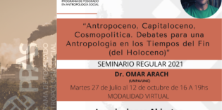 Inscripciones abiertas para un nuevo curso de posgrado en Antropología Inscripciones abiertas para un nuevo curso de posgrado en Antropología