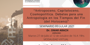 Inscripciones abiertas para un nuevo curso de posgrado en Antropología