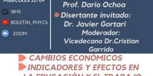 CHARLA DEBATE: “Economía para todos” en la FHyCS CHARLA DEBATE: “Economía para todos” en la FHyCS