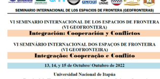 Primera Circular del VI Seminario Internacional de los Espacios de Frontera Primera Circular del VI Seminario Internacional de los Espacios de Frontera