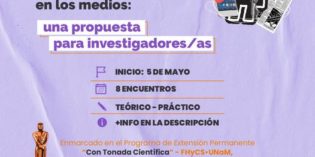Curso “Herramientas para comunicar ciencia en los medios: Una propuesta para investigadores/as” Curso “Herramientas para comunicar ciencia en los medios: Una propuesta para investigadores/as”