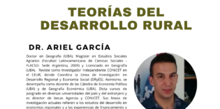 Teorías del Desarrollo Rural Teorías del Desarrollo Rural