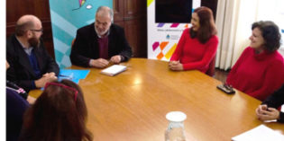 Firman convenio para abordar temas vinculados a niñez, adolescencia y familia Firman convenio para abordar temas vinculados a niñez, adolescencia y familia