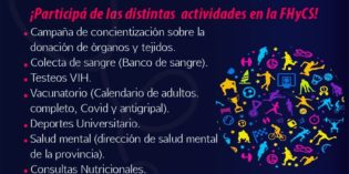 Nueva edición de “Una tarde por la Salud y el Deporte” en la FHyCS Nueva edición de “Una tarde por la Salud y el Deporte” en la FHyCS