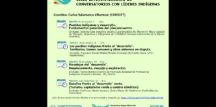 Se llevará a cabo el Ciclo de Conversatorios con Líderes Indígenas de América Latina Se llevará a cabo el Ciclo de Conversatorios con Líderes Indígenas de América Latina