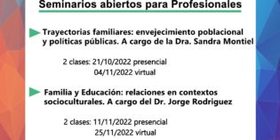 SEMINARIOS ABIERTOS DEL POSGRADO EN ABORDAJE FAMILIAR INTEGRAL